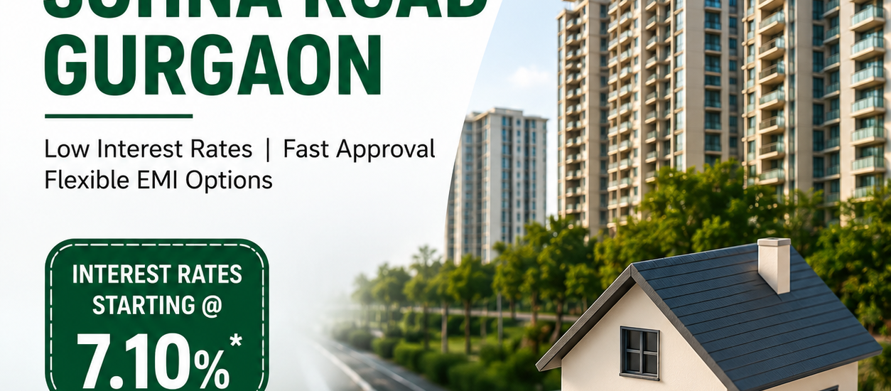 Home Loan Sohna Road Gurgaon with Low Interest Rates